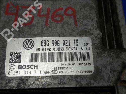 Engine control unit (ECU) SKODA OCTAVIA II (1Z3)  | BP4828552M57 