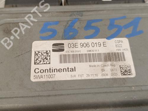 Engine control unit (ECU) SEAT IBIZA IV (6J5, 6P1)  | BP16704648M57 
