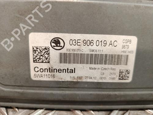 Engine control unit (ECU) SKODA FABIA II (542) 1.2 12V | BP32695919M57  - Image 5
