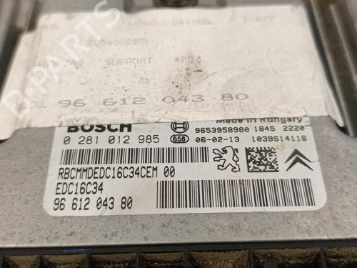 Engine control unit (ECU) CITROËN C4 I (LC_)  | BP18550898M57 