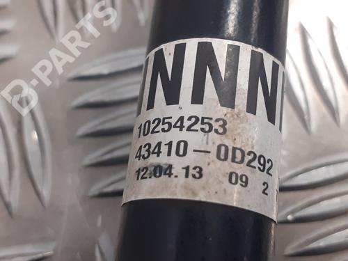 Right front driveshaft TOYOTA YARIS (_P13_)  | BP7851295M39 