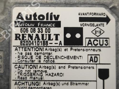 ECU airbags RENAULT KANGOO (KC0/1_)  | BP22801302M53 