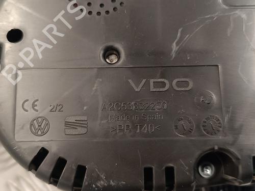 Instrument cluster VW POLO V (6R1, 6C1) 1.6 TDI | BP17053371C47 