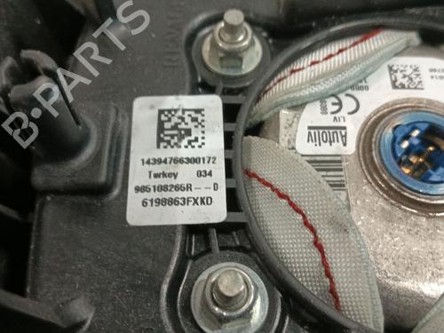 Driver airbag RENAULT CLIO IV (BH_) 1.5 dCi 75 | BP31083743C9