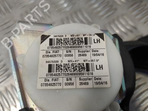 Rear left seatbelt ABARTH 500 / 595 / 695 1.4 (312.AXF11, 312.AXF1A, 312.AXD1A) | BP13367424I29 