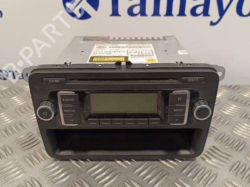 Used Radio VW POLO V (6R1, 6C1) 1.6 TDI (90 hp) 17060478