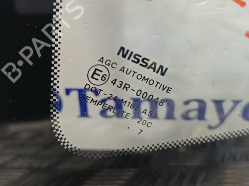 Rear left quarter glass NISSAN QASHQAI / QASHQAI +2 I (J10, NJ10, JJ10E)  | BP18782353C93 