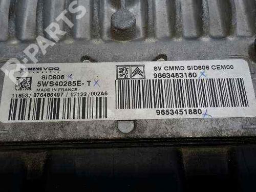 Engine control unit (ECU) CITROËN C2 (JM_) 1.4 HDi | BP5647501M57 