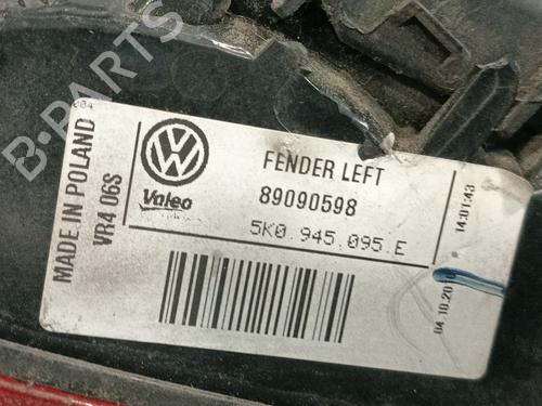 Left taillight VW GOLF VI (5K1) 1.6 TDI | BP30599740C34 