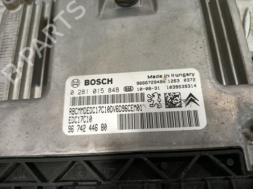 Engine control unit (ECU) PEUGEOT 207 (WA_, WC_)  | BP20207117M57 