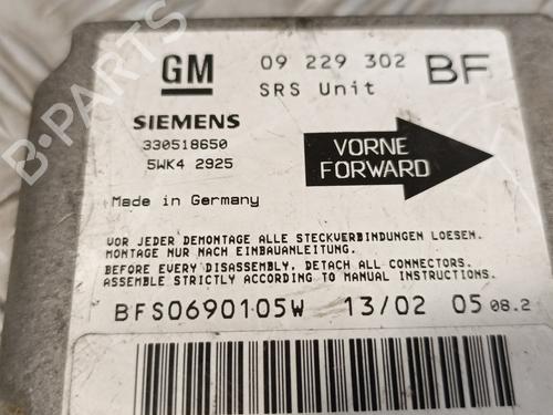 Kollisjonspute styreenhet OPEL ASTRA G Hatchback (T98) 1.7 DTI 16V (F08, F48) | BP851382M53 