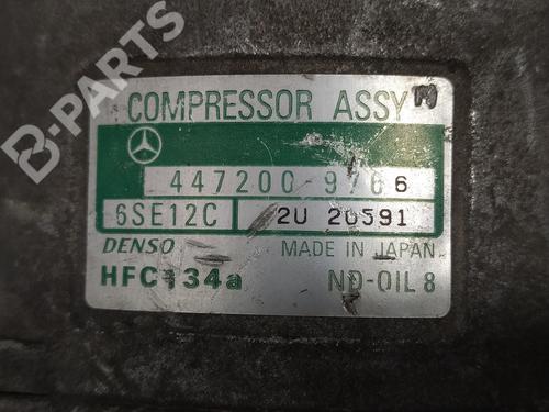AC compressor MERCEDES-BENZ A-CLASS (W168) A 140 (168.031, 168.131) | BP4726025M34 