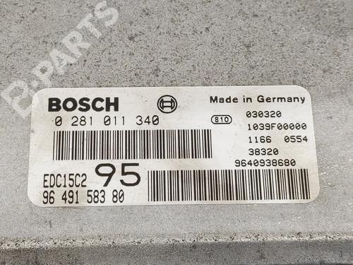 Engine control unit (ECU) CITROËN C5 I (DC_) 2.0 HDi (DCRHZB, DCRHZE) | BP10178048M57 