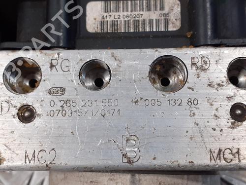 ABS pump CITROËN JUMPY II (VF7) 2.0 HDi 120 | BP1738131M43 