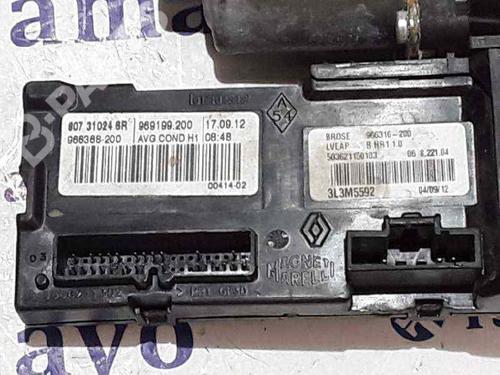 Front left window mechanism RENAULT MEGANE III Hatchback (BZ0/1_, B3_) 1.2 TCe (BZ2B, BZ11) | BP2981856C22 