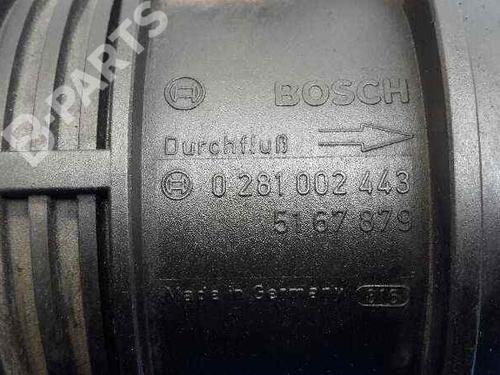 Mass air flow sensor SAAB 9-3 (YS3D) 2.2 TiD | BP4886759M95 