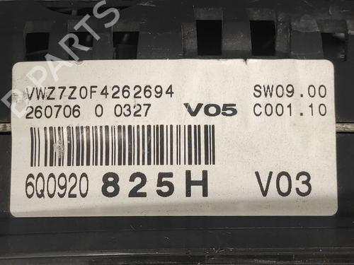 Instrument cluster VW POLO (9N_, 9A_)  | BP17434723C47 