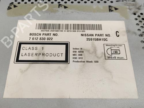 Radio NISSAN QASHQAI / QASHQAI +2 I (J10, NJ10, JJ10E)  | BP19915347E6 