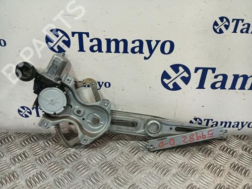 Used Front right window mechanism Front right window mechanism TOYOTA YARIS (_P9_) 1.4 D-4D (NLP90_, NLP90R) (90 hp) 32696424 32696424