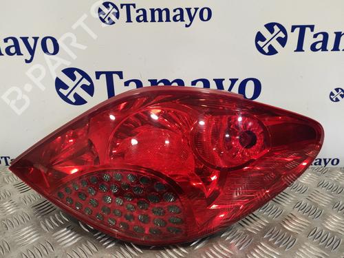 Used Right taillight PEUGEOT 207 (WA_, WC_) [2006-2015]  12592515