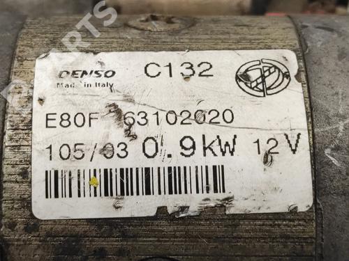 Starter FIAT PUNTO (188_) 1.2 16V 80 (188.233, .235, .253, .255, .333, .353, .639,... | BP2429390M8 