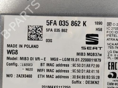 Elektronisk modul CUPRA FORMENTOR (KM7, KMP)  | BP15595714M83 