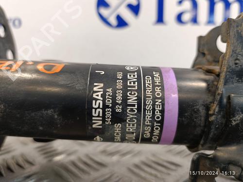 Left front shock absorber NISSAN QASHQAI / QASHQAI +2 I (J10, NJ10, JJ10E)  | BP20324761M16 