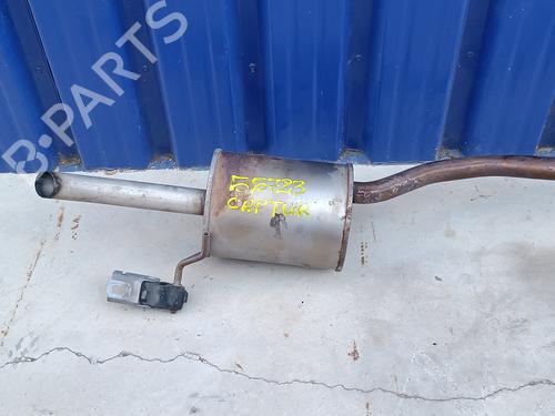 Exhaust system RENAULT CAPTUR I (J5_, H5_)  | BP15859609M121 
