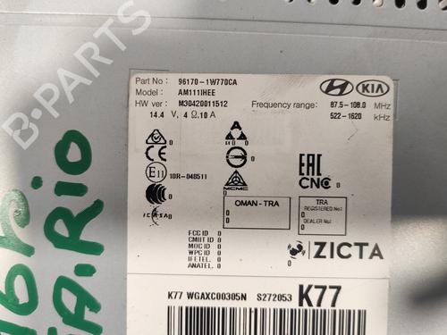 Radio KIA RIO III (UB)  | BP15725682E6 