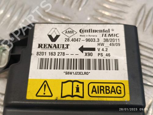 ECU airbags DACIA SANDERO 1.5 dCi | BP23094493M53 