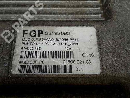 Engine control unit (ECU) FIAT PUNTO (188_) | BP5322175M57
