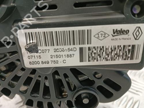 Alternator RENAULT MEGANE III Hatchback (BZ0/1_, B3_)  | BP23418192M7 