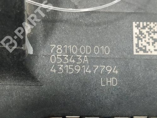 Pedal TOYOTA YARIS (_P9_) 1.4 D-4D (NLP90_, NLP90R) | BP1622675I4 