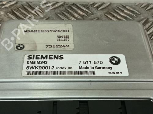 Engine control unit (ECU) BMW 5 (E39) | BP33118134M57 - Image 3