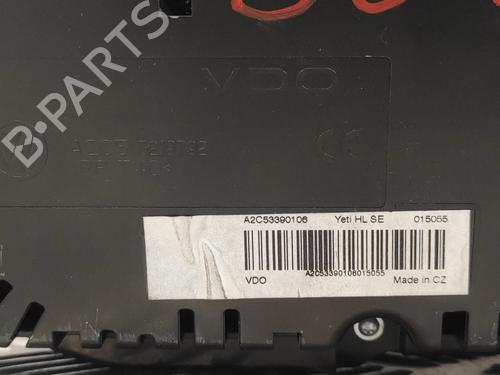 Instrument cluster SKODA YETI (5L) 1.2 TSI | BP22398828C47 