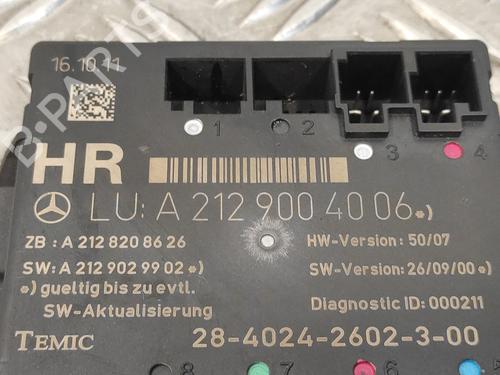 Electronic module MERCEDES-BENZ E-CLASS (W212) E 350 CDI (212.023) | BP13390961M83 