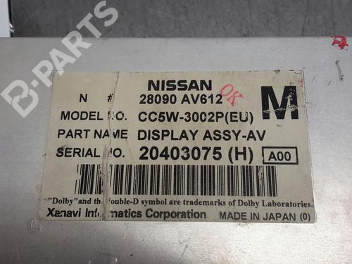 Display monitor NISSAN PRIMERA Hatchback (P12) 2.2 Di | BP7222130C48 
