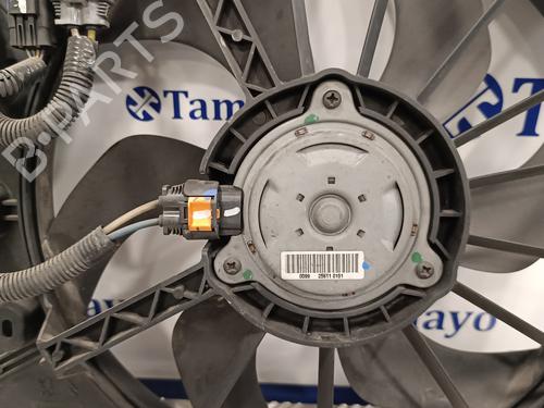 Radiator fan CITROËN C5 III (RD_) 1.6 HDi 110 (RD9HZC) | BP15511809M35 