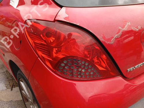Used Left taillight Left taillight PEUGEOT 207 (WA_, WC_) 1.6 HDi (90 hp) 36393371 36393371