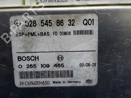Engine control unit (ECU) MERCEDES-BENZ S-CLASS (W220) S 500 (220.075, 220.175, 220.875) | BP5673652M57 