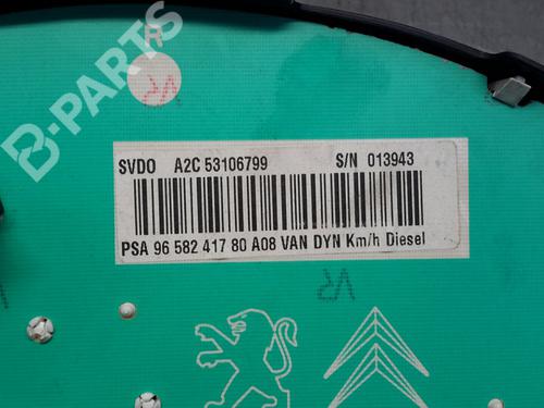 Instrument cluster PEUGEOT 1007 (KM_) 1.4 HDi | BP6905709C47 