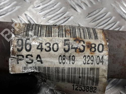 Left front driveshaft PEUGEOT 206 Hatchback (2A/C) 1.6 HDi 110 | BP7615216M38 
