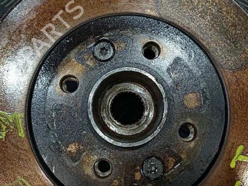 Left front steering knuckle RENAULT CAPTUR I (J5_, H5_) | BP25719465M25