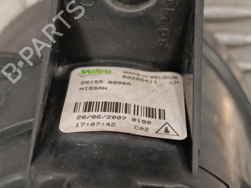 Left front fog light NISSAN QASHQAI / QASHQAI +2 I (J10, NJ10, JJ10E)  | BP15380262C30 