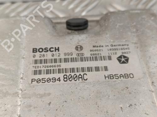 Engine control unit (ECU) CHRYSLER VOYAGER IV (RG, RS) 2.8 CRD | BP16717481M57 