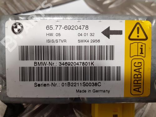 Kollisjonspute styreenhet BMW 7 (E65, E66, E67) 735 i, Li | BP8117746M53 