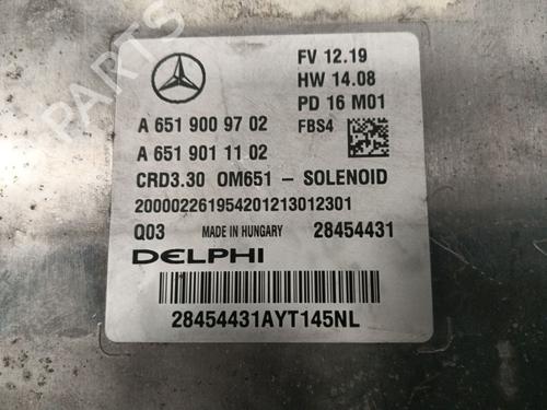 Engine control unit (ECU) MERCEDES-BENZ A-CLASS (W176) A 200 CDI / d (176.008) | BP29744126M57 