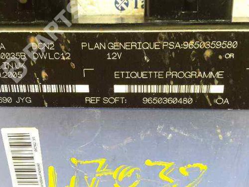 Engine control unit (ECU) RENAULT MEGANE I Coach (DA0/1_) 1.9 dTi (DA0N) | BP4976505M57 