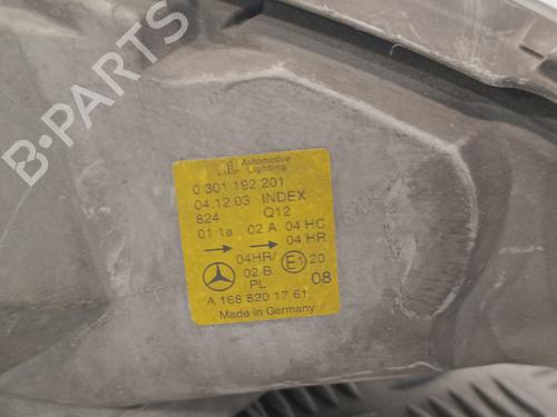 Left headlight MERCEDES-BENZ A-CLASS (W168)  | BP16272959C28 