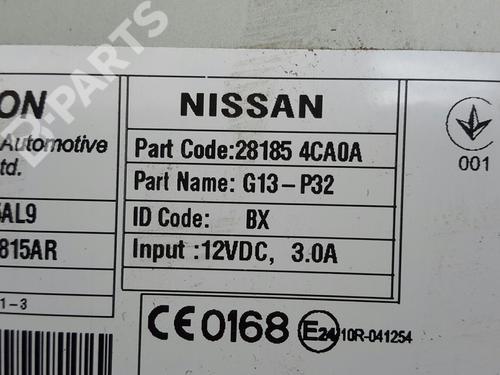 Radio NISSAN QASHQAI II SUV (J11, J11_)  | BP7179221E6 